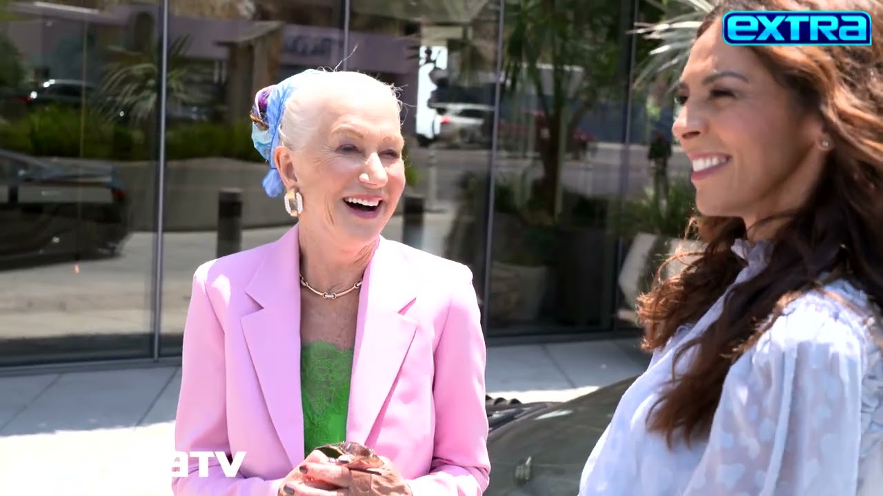 ‘F9’s’ Helen Mirren Loves to Go ‘Pedal to the Metal’! Plus: She Reacts to Viral Bear Video