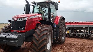 Olha só que chegou na Fazenda um Massey 8737 DaynaVT.