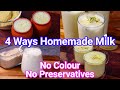 4 Types of Milk Beverage Recipes at Home - Both Cold &amp; Hot Beverage | Healthy Milk Based Beverages