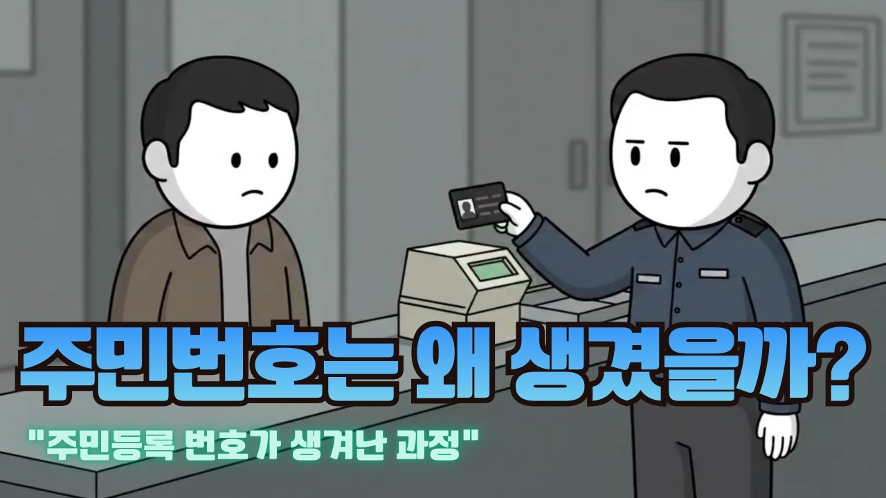 이름이 충분했던 시대에서 숫자로 관리되는 시대로: 주민등록법의 역사