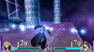 Final Fantasy Dissidia replay: Cloud vs Bartz