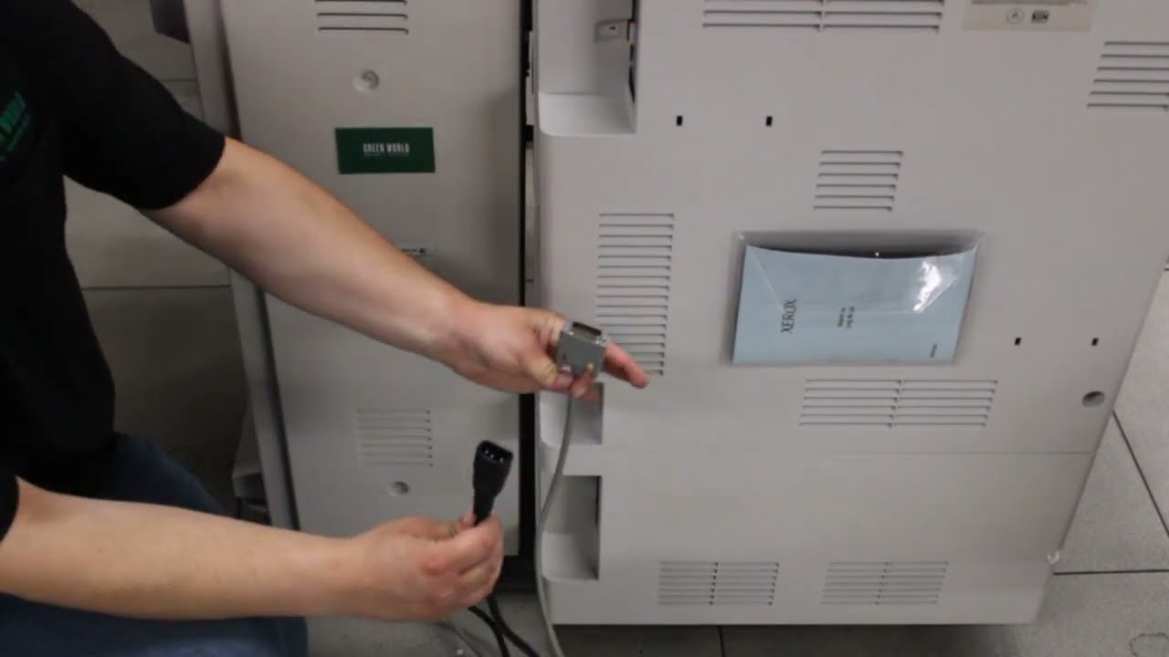 How to Attach an Office Finisher on the Xerox AltaLink B8000 Series