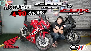 รีวิว 4 ข้อแตกต่าง CBR650R VS CBR650F ตัวไหนน่าเล่นกว่ากัน | CSM Superbike