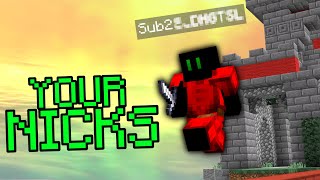 Using YOUR NICKS In Hypixel BRIDGE