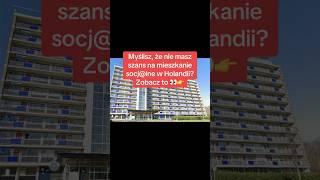 Czekasz na mieszkanie socjalne w NL 👀 Nie czekaj! Reaguj!
