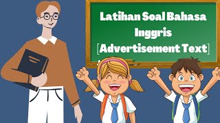 Latihan Soal Bahasa Inggris [Advertisement Text]   Kunci Jawaban || Exercises for Advertisement Text