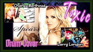 Playing with Charles Berthoud - LARRY LONDON  #charlesberthoud #britneyspears #drumcover