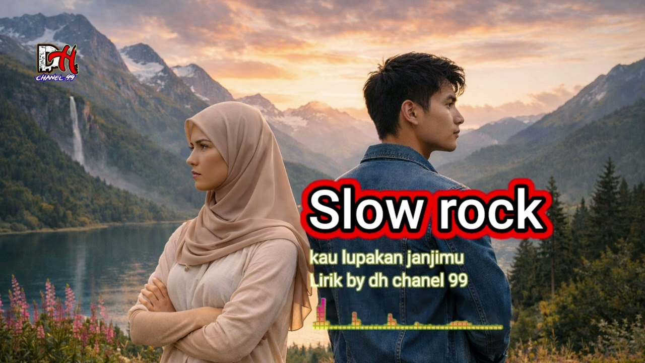 Slow rock / kau lupakan janjimu/ lirik by dh chanel 99