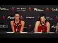 Bridget Carleton & Megan DiLeo | Postgame Presser | vs Los Angeles Sparks