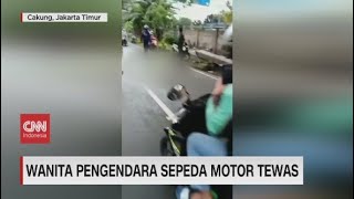 Tidak Menggunakan Helm, Wanita Pengendara Sepeda Motor Tewas di Jalan Raya