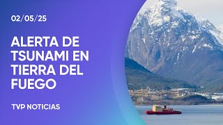 Tierra del Fuego bajo alerta por posible tsunami tras el fuerte sismo en Chile