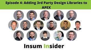 Insum Inside Episode 4: Adding 3rd Party Design Libraries to APEX - Google's Material