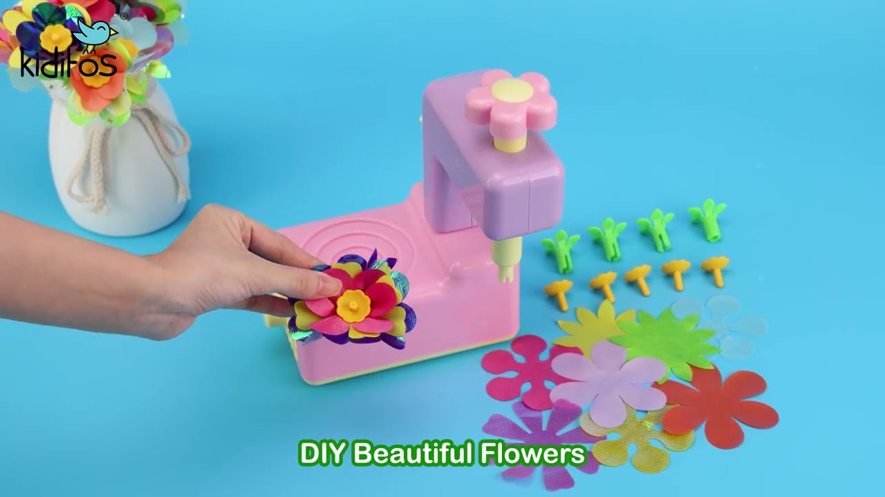 Kit Art Floral Bloom Joy – Pétales Magiques, Tiges, Peinture – Bouquet DIY – Pour Tous âges – Développement Créatif Et Détente !