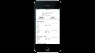 JD Edwards EnterpriseOne Mobile: Purchase Order Approval Demo