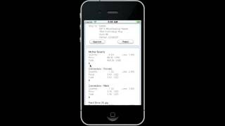 JD Edwards EnterpriseOne Mobile: Purchase Order Approval Demo screenshot 2