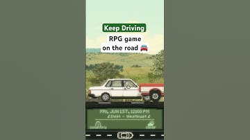 Start your road trip in the management RPG game Keep Driving! 🚘 #indiegame #gaming #rpggames