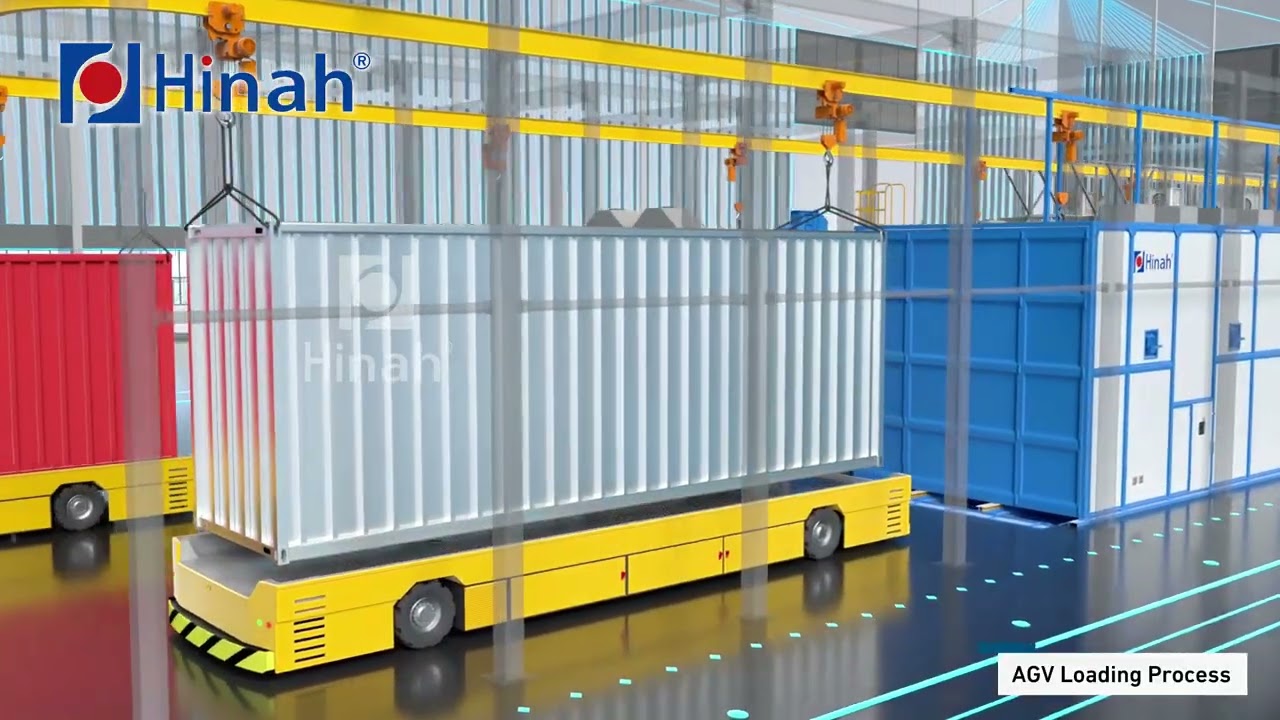 Large Scale Automatic Electrostatic Powder Spraying Line with Electric Hoist Conveyor for Trailers