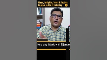 Is there any Stack with Python Django? #shorts