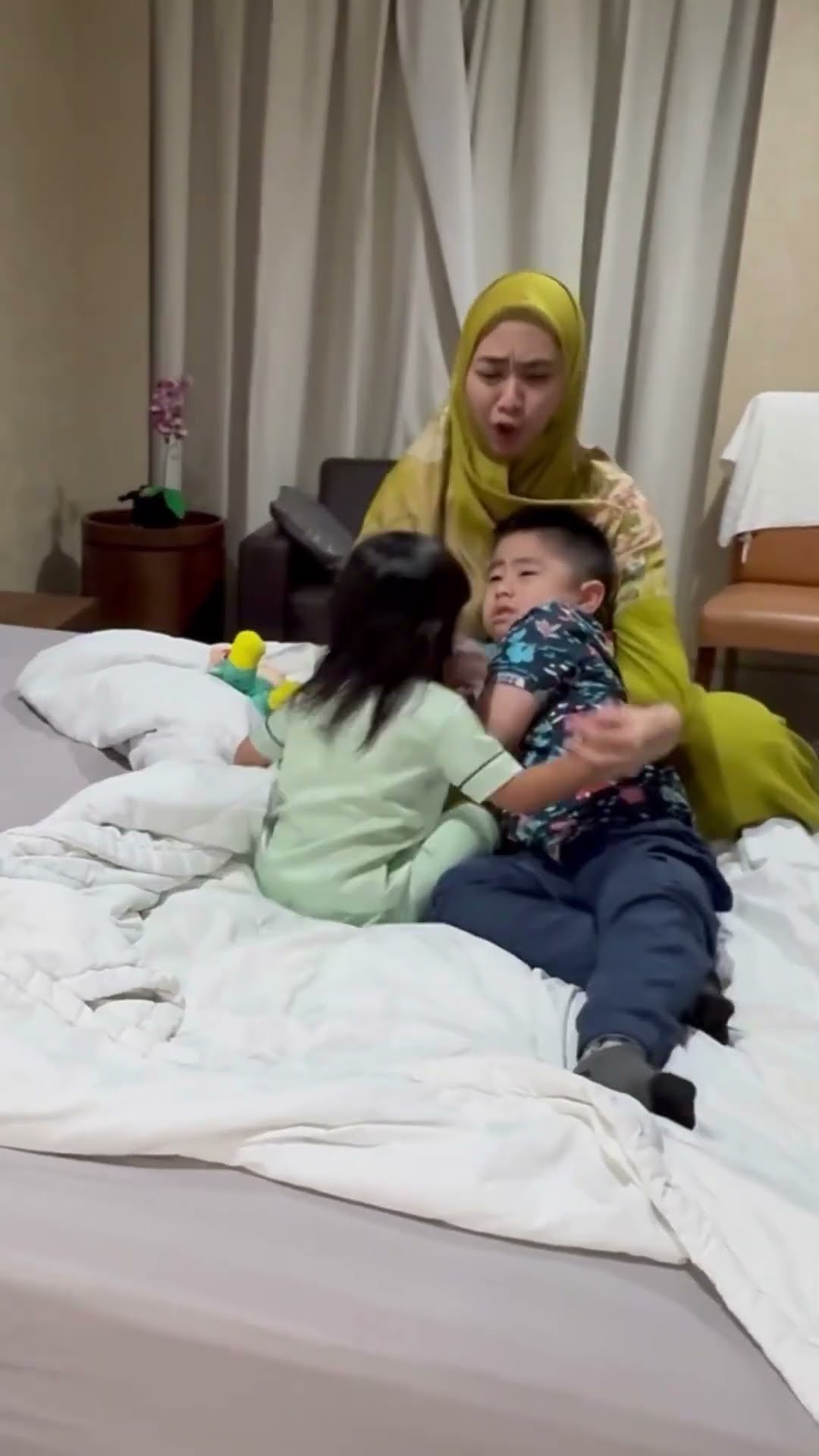 Beginilah kelakuan Moana di depan Umma Oki??