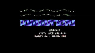 Commodore 64 demo: Dominators - Peter Pack Rat cracktro (1989)