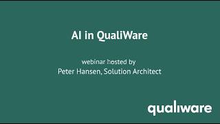 AI with QualiWare