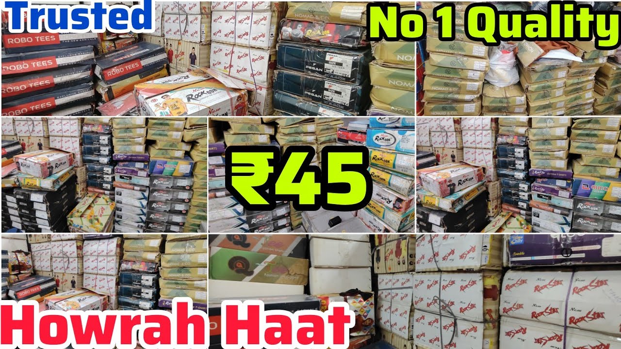 Оптовый рынок футболок в Калькутте | Каталог футболок | Хаура Хаат | Производитель футболок в Кал...