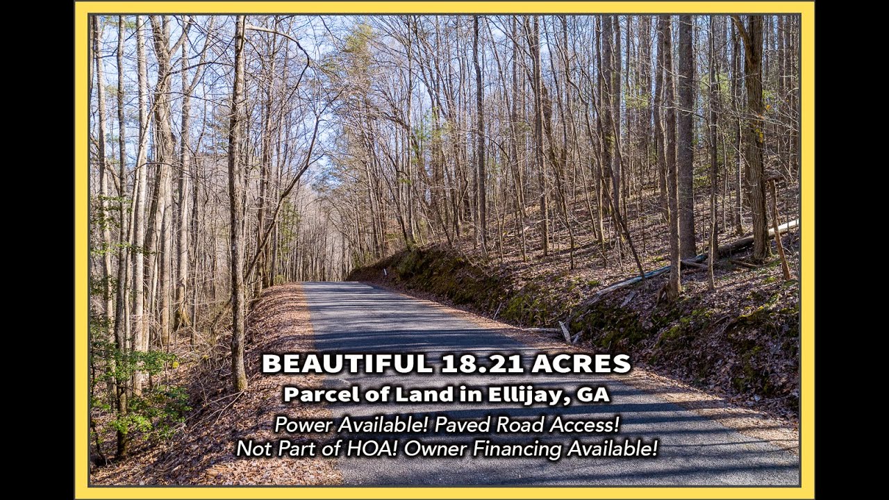 18.21 Acres Old Bucktown Rd, Ellijay, GA 30536 YouTube
