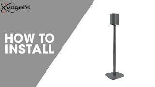 Cotytech Small Satellite Speaker Stand How To install SOUND 4301 | speaker mount | Vogel's