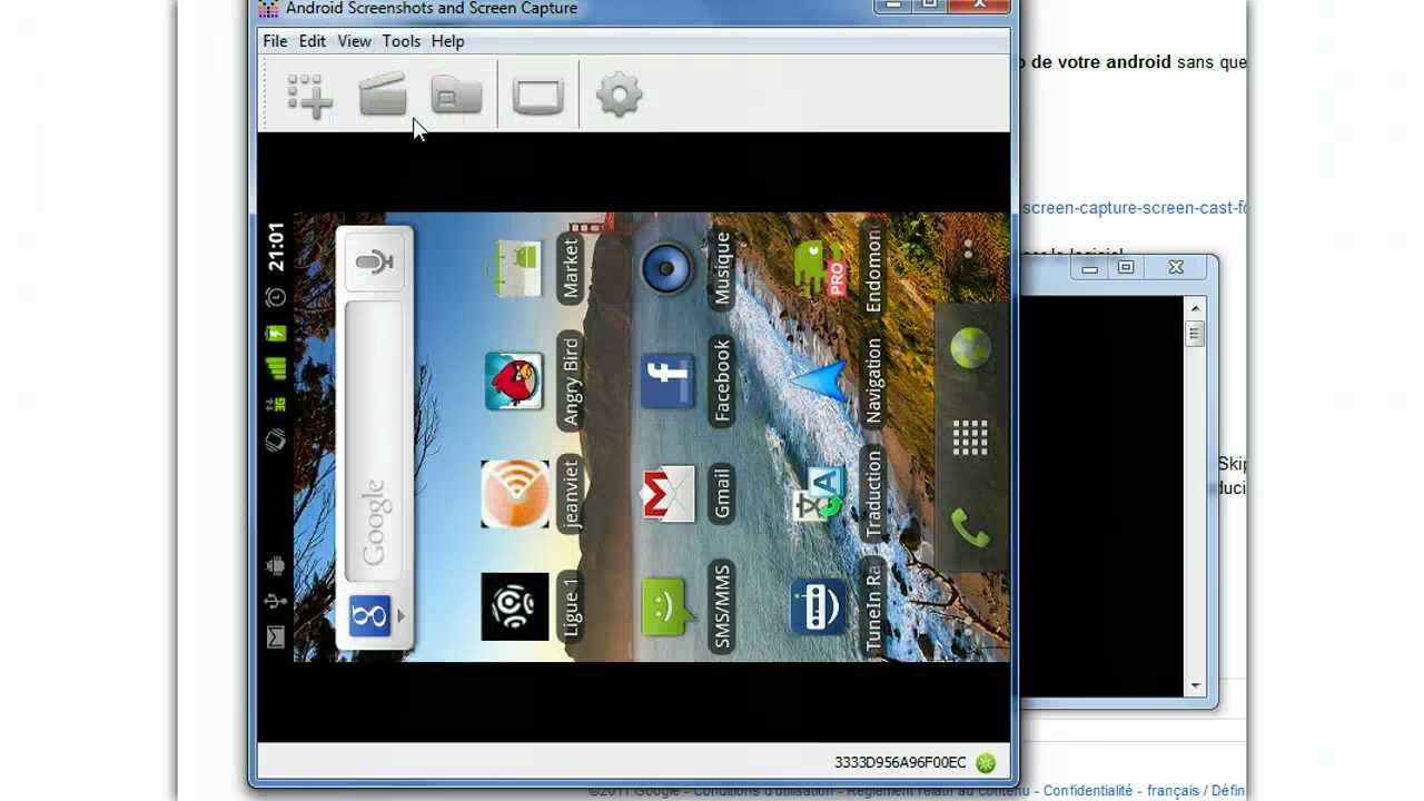 Faire une capture vidéo de son Android - YouTube