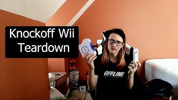 Crappy knock off Wii tear down