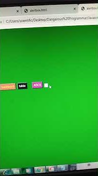 find ASCII code for any alphabet using JavaScript - YouTube