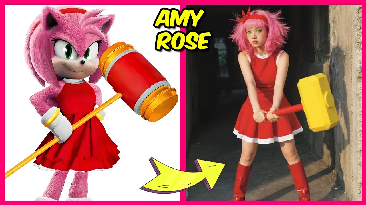 🦔⚡🔵SONIC 3 Movie Characters as Humans!✨+ Their Favorite Drinks, Snacks & More! | Shadow & Dr. Eggman