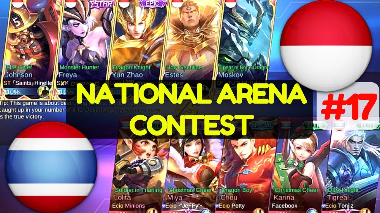 Thailand VS Indonesia [3rd Game 130617] National Arena Contest