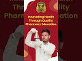 Empowering future pharmacists — Admissions Open for B.Pharm & D.Pharm!