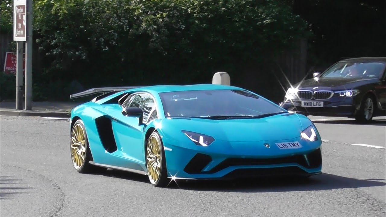 Supercars in Alderley Edge May 2022, sf90 x2, 911R, aventador x3, huracan performante...