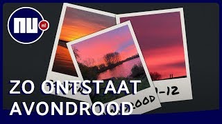 Zo ontstaat de rode gloed bij zonsondergang | NU.nl