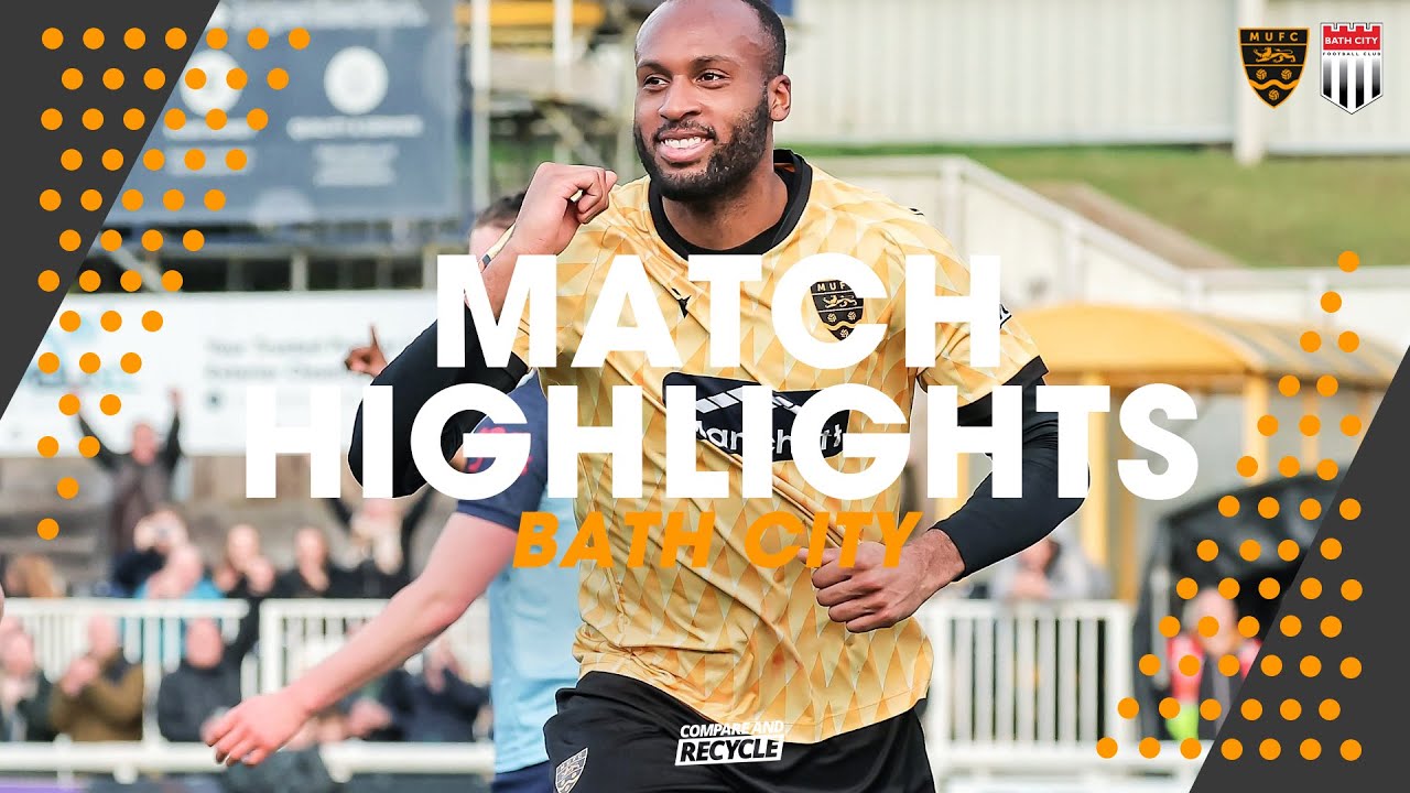 Maidstone United Vs Bath City (22/02/25) - YouTube