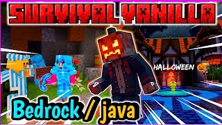 🔥🔴 El SERVIDOR SURVIVAL semi VANILLA más INCREÍBLE para MINECRAFT 1.21 (JAVA & BEDROCK)