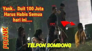 TELPON SOMBONG DISAMPING ORANG | Prankindonesia