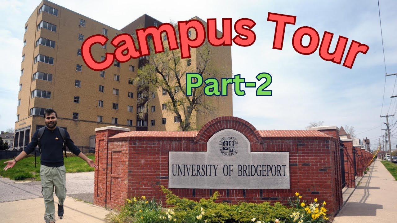 University Of Bridgeport campus tour||Part 2| in Telugu. - YouTube