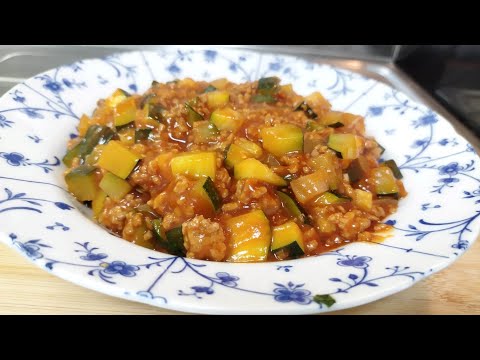 Hamburger Zucchini Tomato Recipe