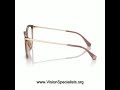 Michael Kors Westport MK4106U Eyeglasses Womens Full Rim Round Shape Dusty Rose Light Brown3256