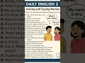 DAILY ENGLISH  1  | 327  #shorts #shortsfeed #english #speaking #viral #trending