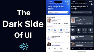 Dark Side Of UI - Doctor Appointment App #5