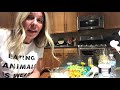 Whole foods plant based mom vlogging big day buddha macro bowl cook with me