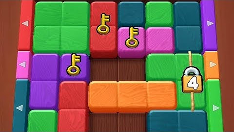 Wood Away Block Jam Level 143 Game Walkthrough Solution
