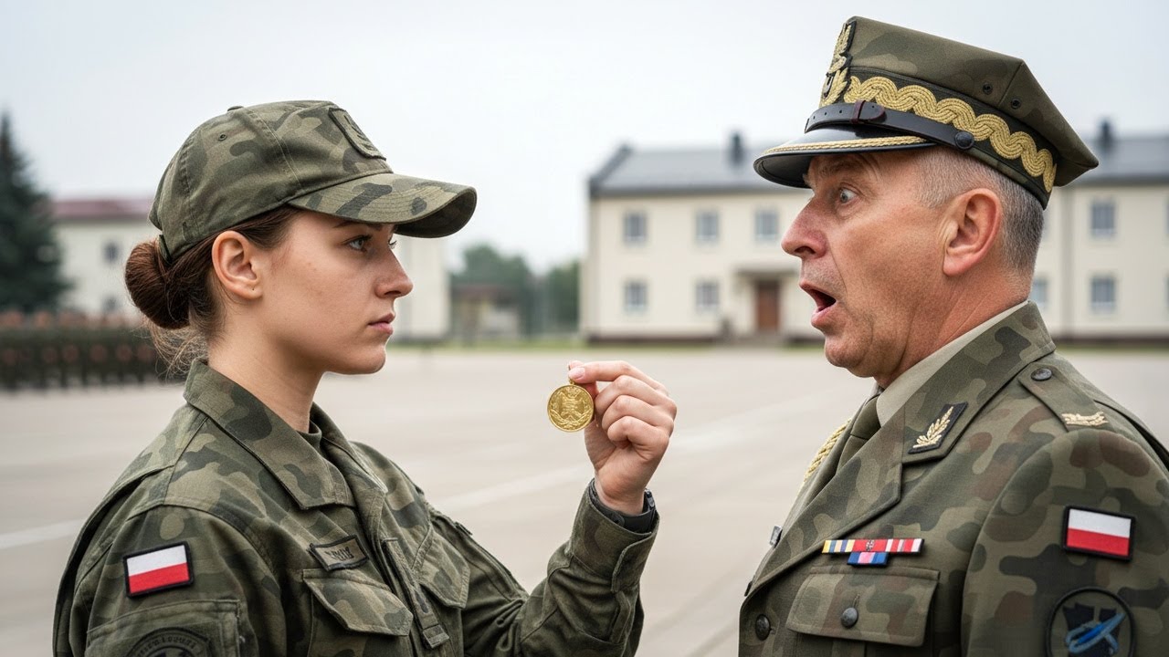 Na bazie wojskowej śmiali się z niej — potem pułkownik zamarł na widok jej Medalu Waleczności