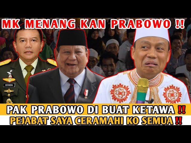 PRABOWO DI BUAT NGAKAK ‼️SAYA CERAMAHI KO SEMUA , CERAMAH LUCU USTADZ DAS'AD LATIF class=