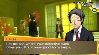 Persona 4 Golden Adachi Jester to Hunger Arcana [New Scene]