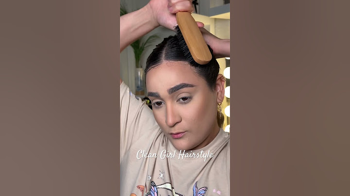 Clean Girl Hair ❤️ #cleangirl #cleangirlaesthetic #aesthetic #hairstyle #hairtutorial